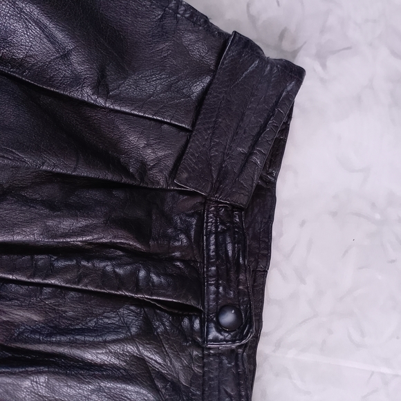 Vintage 90s LEATHERS LEATHERS Pants - Picture 5 of 12